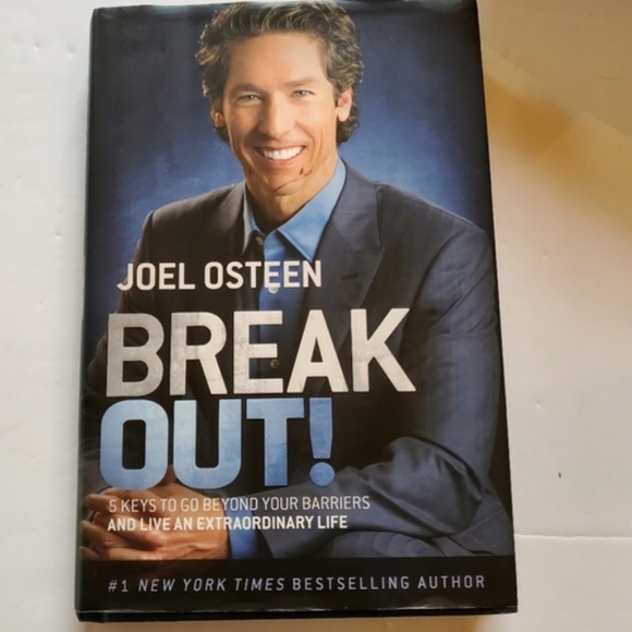 Joel Osteen Blessed in the Darkness & Break Out! Hardcover Books - Picture 6 of 8